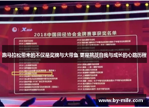 跑马拉松带来的不仅是奖牌与大带鱼 更是挑战自我与成长的心路历程 跑马拉松带来的不仅是奖牌与大带鱼 更是挑战自我与成长的心路历程